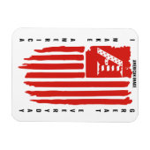 Amerikaans Afbeelding Magnet Magneet (Horizontaal)