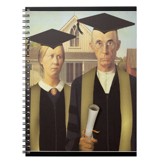 Amerikaans Afstuderen Notitieboek (Voorkant)