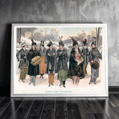 Amerikaans album van bontartikelen (1914) poster