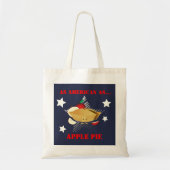 Amerikaans als Apple Pie | Basis-Tas Tote Bag (Voorkant)