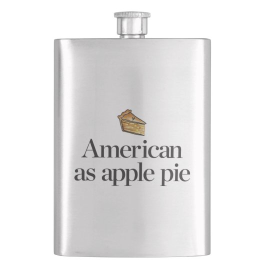 Amerikaans als Apple Pie Flacon (Voorkant)