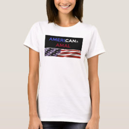 Amerikaans-Amerikaanse vrouwen T-shirt