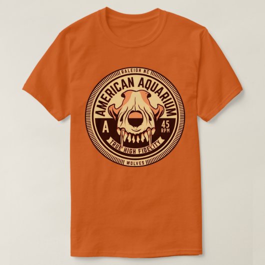 amerikaans aquarium beste van logo t-shirt (Design voorkant)