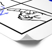 Amerikaans ASL-alfabet, Basic Sign Language Poster (Hoek)