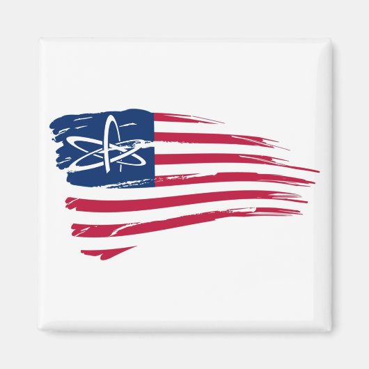 Amerikaans atheïst magneet (Voorkant)