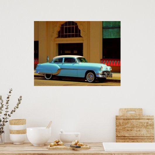 Amerikaans automatisch Poster (Keuken)