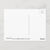 Amerikaans Bald Eagle II Briefkaart (Achterkant)