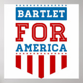 amerikaans bartlet poster (Voorkant)