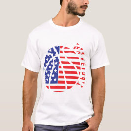Amerikaans basketbal mannen 2906 t-shirt