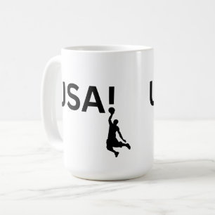 Amerikaans basketbalspeler koffiemok