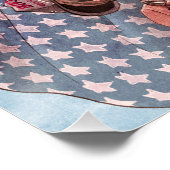 Amerikaans BBQ Propaganda Poster (geen tekstversie Perfect Poster (Hoek)