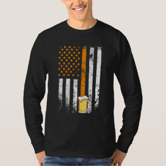 Amerikaans Biertje Vader Dag Mannen Bier Drinker 1 T-shirt