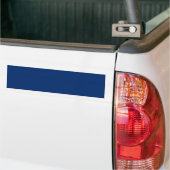 Amerikaans blauw bumpersticker (Op Truck)
