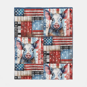 amerikaans Boerderij Fleece Deken