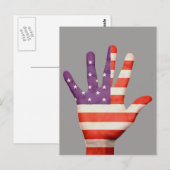 Amerikaans briefkaart (Voorkant / Achterkant)