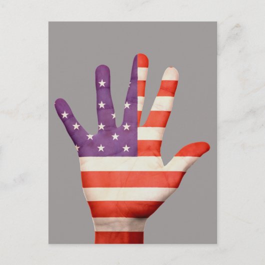 Amerikaans briefkaart (Voorkant)