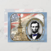 Amerikaans Briefkaart voor de burgeroorlog (Voorkant / Achterkant)