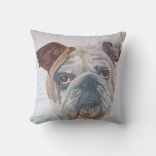 Amerikaans Bulldog Artistic Pet Portret Kussen