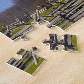 Amerikaans burgeroorlogsmonument legpuzzel (Zijkant)