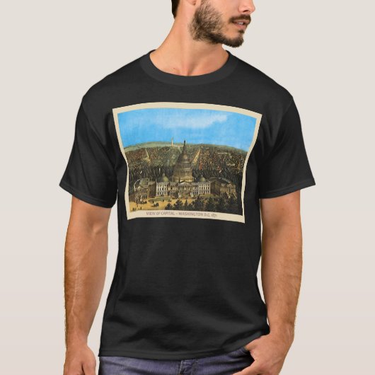  Amerikaans Capitol T-shirt (Voorkant)