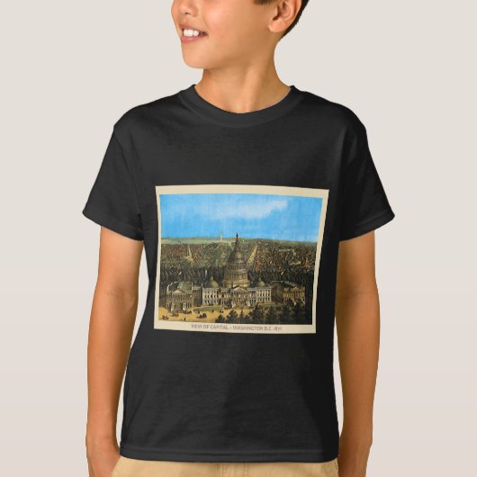  Amerikaans Capitol T-shirt (Voorkant)