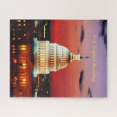 Amerikaans Capitolgebouw Legpuzzel (Horizontaal)