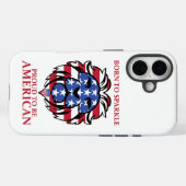 Amerikaans Case-Mate iPhone Case (Achterkant (horizontaal))