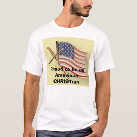 Amerikaans Christelijk T-shirt (Voorkant)