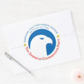 Amerikaans conservatief Sticker (Envelop)