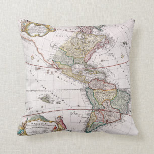 Amerikaans continent - Sierkussen