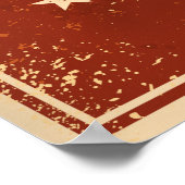 Amerikaans Cowboy Wild West Poster (Hoek)