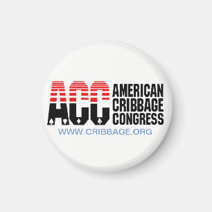 Amerikaans Cribbage Congress Magnet Magneet