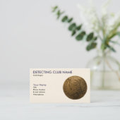 Amerikaans Detectorist Visitekaartje (Staand voorkant)