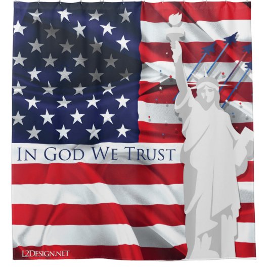 Amerikaans douchegordijn (Voorkant)