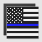 Amerikaans dun blauw grafisch decor (Voorkant / Achterkant)