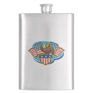 Amerikaans Eagle Flask Heupfles