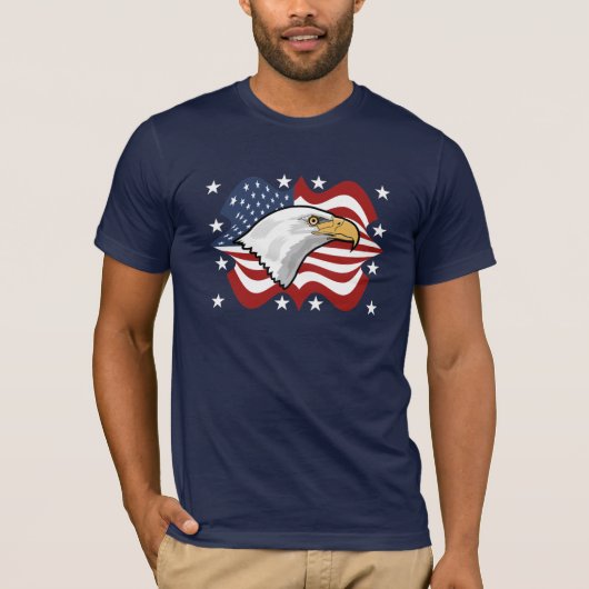 Amerikaans Eagle t-shirt (Voorkant)