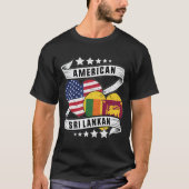 Amerikaans en Sri Lankaans shirt (Voorkant)