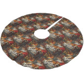 Amerikaans Engels Foxhound Hondenkerstfeest Kerstboom Rok (Gekanteld)