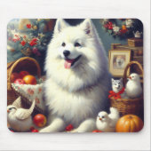  Amerikaans Eskimo schilderij Muismat (Voorkant)