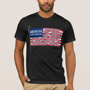 Amerikaans exceptionalisme? t-shirt