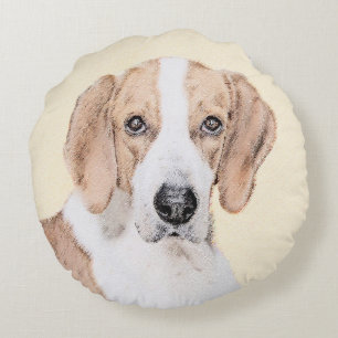 Amerikaans filtreerschilderij - Kute Original Dog Rond Kussen