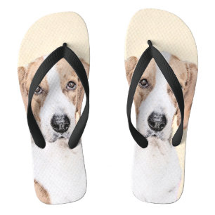 Amerikaans filtreerschilderij - Kute Original Dog Teenslippers