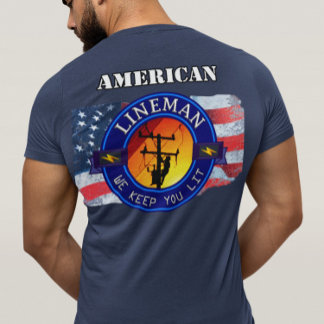 AMERIKAANS / FLORIDA (ELKE STAAT) LINEMAN T-SHIRT