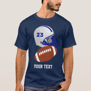 Amerikaans Football Ball & Helm T-shirt