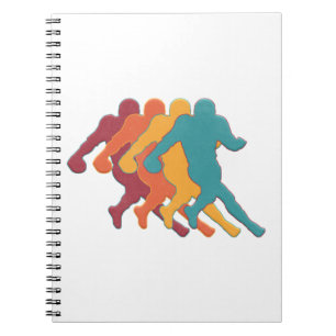 Amerikaans football cadeau voor liefhebbers van fo notitieboek