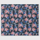 Amerikaans football cadeaupapier (Vlak)