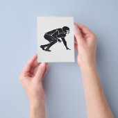 Amerikaans Football Center Flyer (Hand)