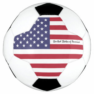 Amerikaans Football en Verenigde Staten Vlag/Sport Voetbal