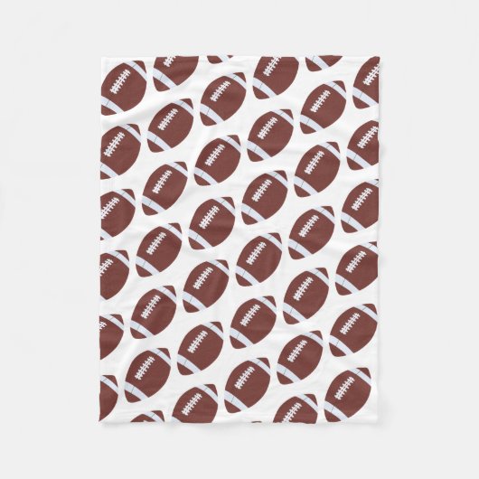 Amerikaans Football Gridiron Ball Fleece Deken (Voorkant)